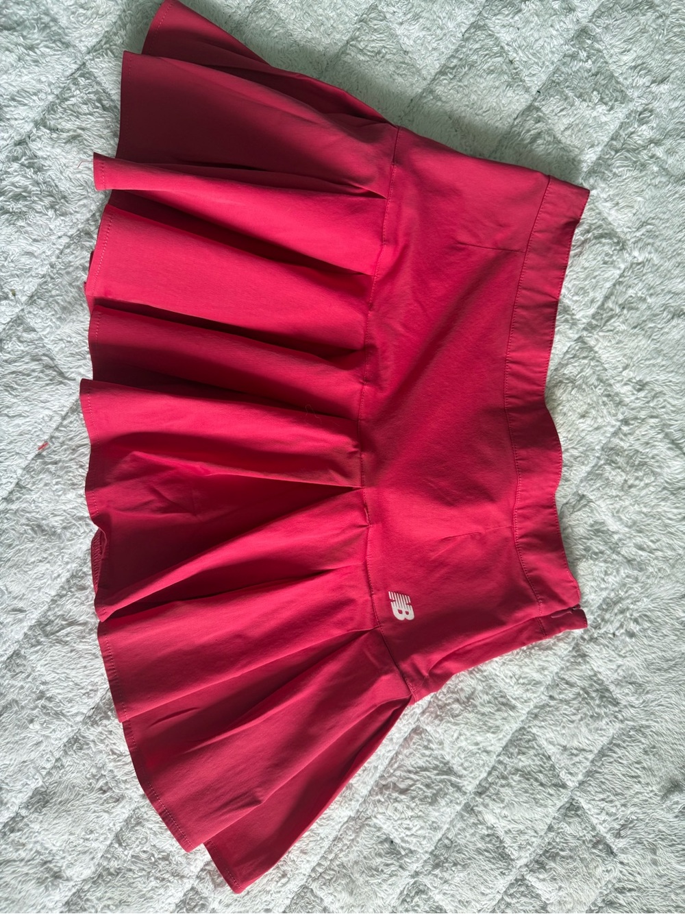 New Balance Bright Pink Flared Athletic Skirt